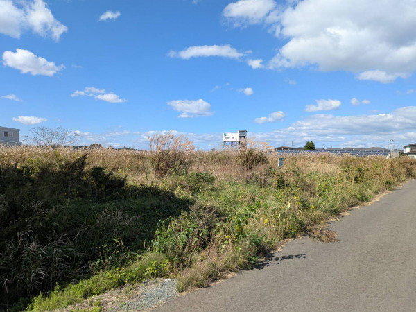 八戸市大字市川町、土地の画像です