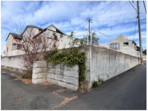 八戸市大字新井田、土地の画像です