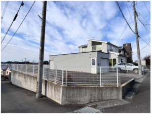 八戸市大字新井田、土地の画像です