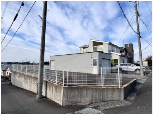 八戸市大字新井田、土地の画像です