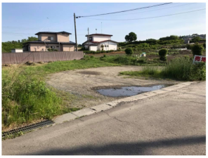 八戸市大字糠塚、土地の画像です