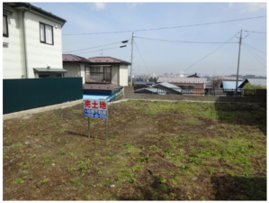 八戸市大字糠塚、土地の画像です