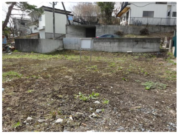 八戸市大字糠塚、土地の画像です