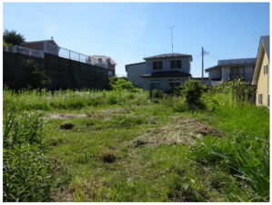 八戸市大字根城、土地の画像です