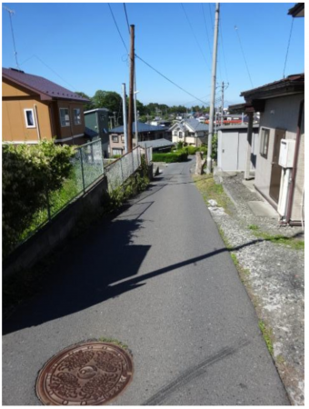 八戸市大字根城、土地の画像です