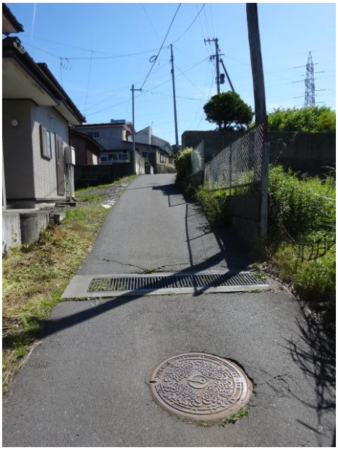 八戸市大字根城、土地の画像です