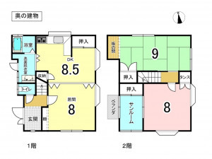 八戸市根城、中古一戸建ての画像です