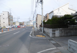 八戸市根城、土地の画像です