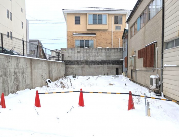 八戸市吹上、土地の画像です