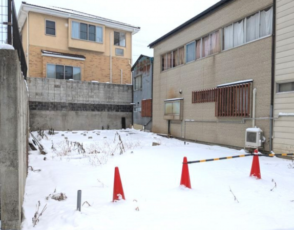 八戸市吹上、土地の画像です