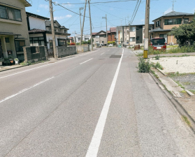 八戸市小中野、土地の画像です