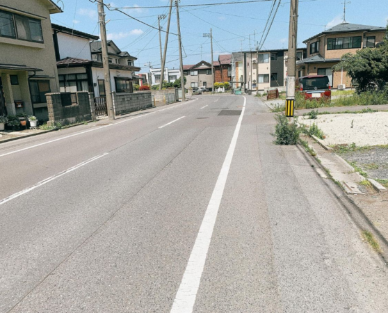 八戸市小中野、土地の画像です
