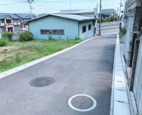 八戸市根城、土地の画像です