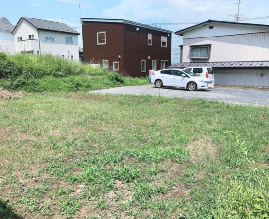 八戸市根城、土地の画像です