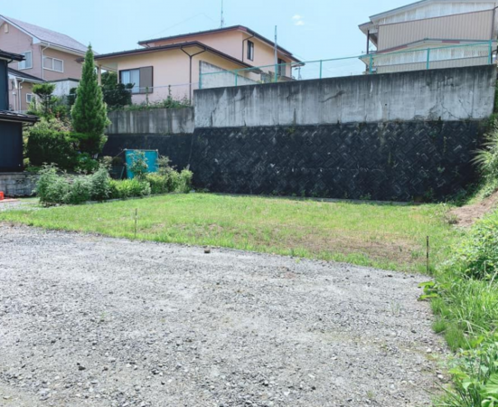 八戸市根城、土地の画像です