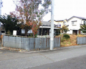 八戸市白銀、土地の画像です