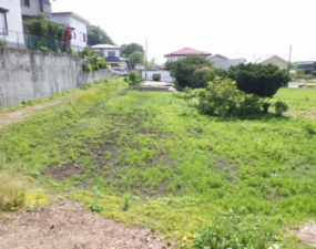 八戸市大字根城、土地の画像です