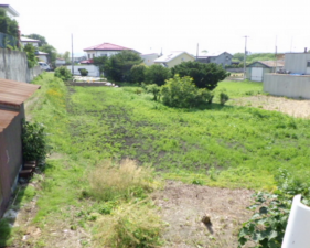八戸市大字根城、土地の画像です