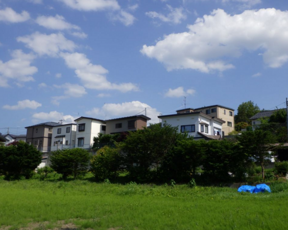 八戸市大字根城、土地の画像です