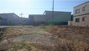 八戸市大字鮫町、土地の画像です
