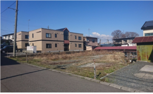 八戸市大字鮫町、土地の画像です