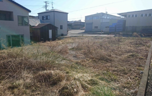八戸市大字鮫町、土地の画像です