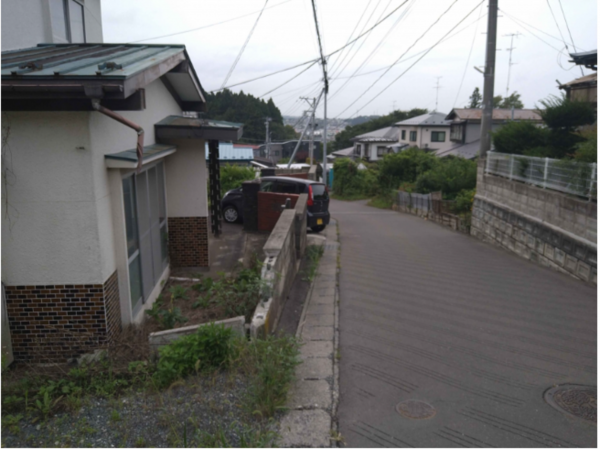 八戸市大字新井田、土地の画像です