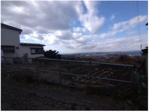 八戸市大字鮫町、土地の画像です