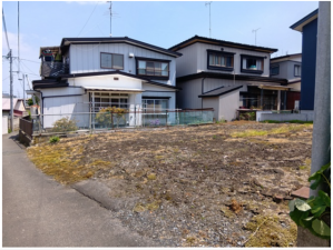 八戸市大字鮫町、土地の画像です