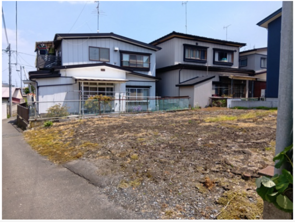 八戸市大字鮫町、土地の画像です