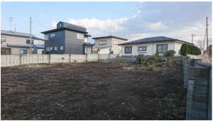 八戸市大字鮫町、土地の画像です