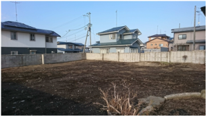 八戸市大字鮫町、土地の画像です
