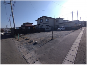 八戸市大字白銀町、土地の画像です