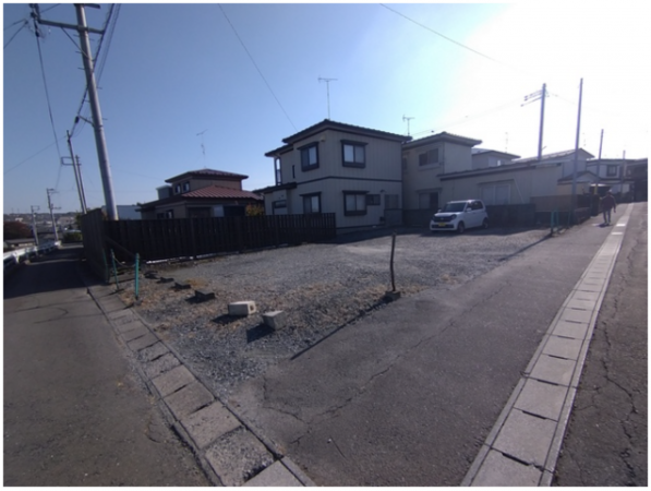 八戸市大字白銀町、土地の画像です