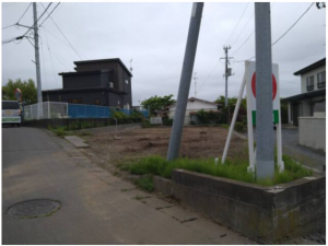 八戸市大字鮫町、土地の画像です