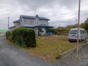 八戸市大字鮫町、土地の画像です