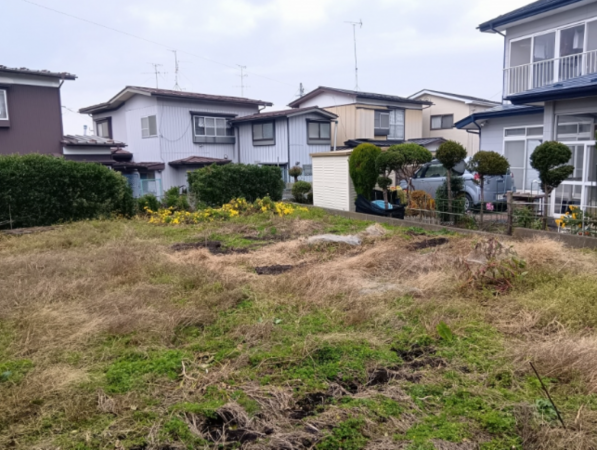 八戸市大字鮫町、土地の画像です