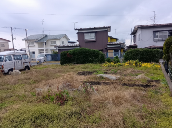 八戸市大字鮫町、土地の画像です