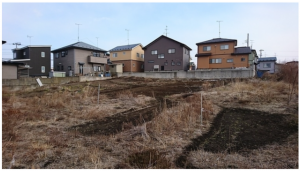 八戸市大字鮫町、土地の画像です