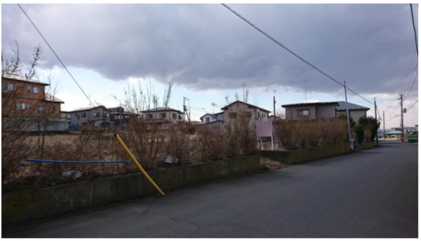 八戸市大字鮫町、土地の画像です