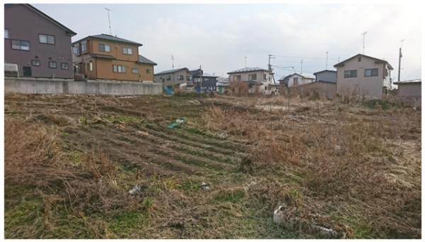 八戸市大字鮫町、土地の画像です