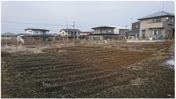 八戸市大字鮫町、土地の画像です