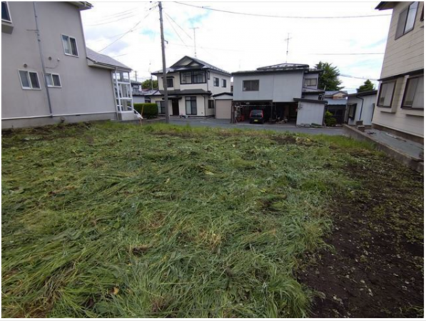 八戸市大字鮫町、土地の画像です