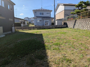 八戸市大字中居林、土地の画像です