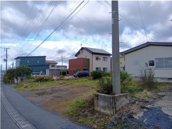 八戸市大字鮫町、土地の画像です