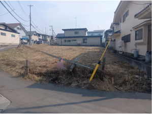 八戸市大字大久保、土地の画像です