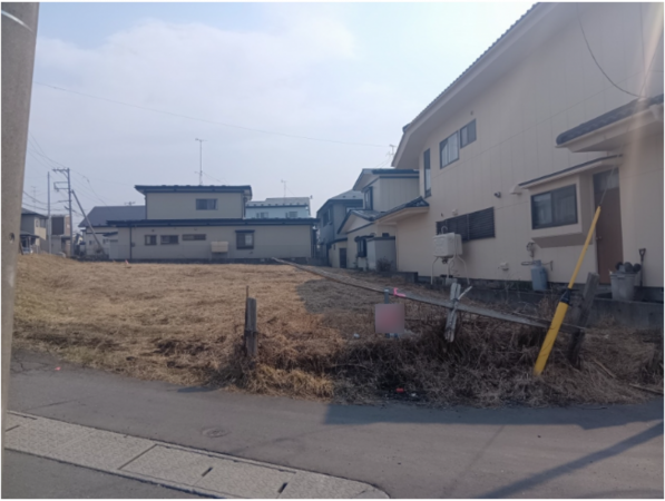 八戸市大字大久保、土地の画像です