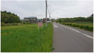 八戸市大字大久保、土地の画像です