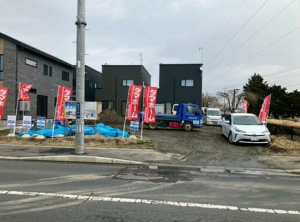 八戸市類家、土地の画像です