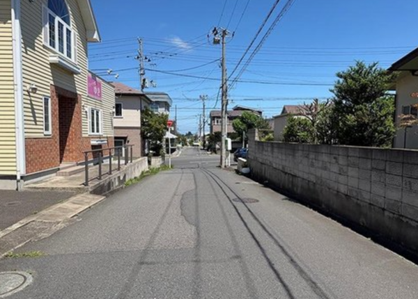 八戸市根城、土地の画像です